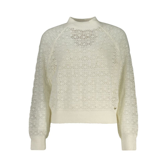 Guess Jeans Weißer Alpaka-Pullover für Frauen