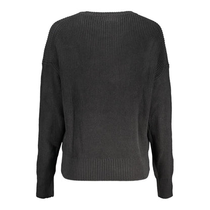 Guess Jeans Schwarzer Baumwollpullover