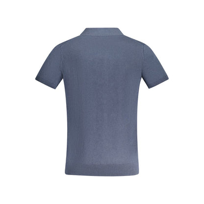Guess Jeans Blauer Baumwollpullover für Männer