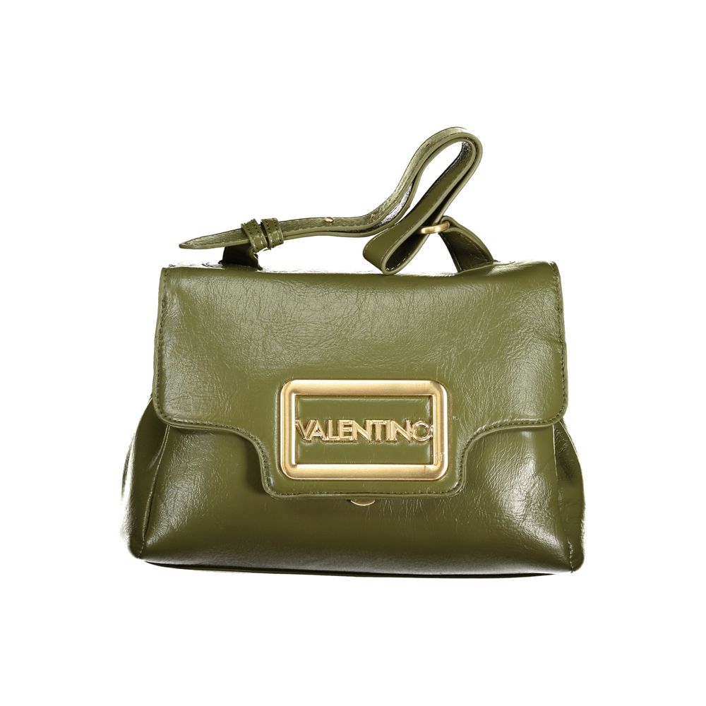 Mario Valentino Grüne Polyethylen-Handtasche