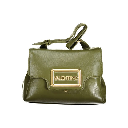 Mario Valentino Grüne Polyethylen-Handtasche