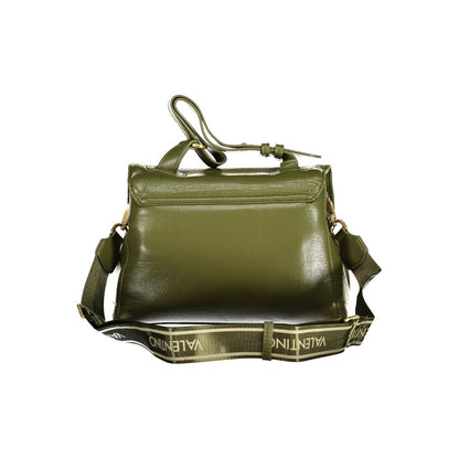 Mario Valentino Grüne Polyethylen-Handtasche