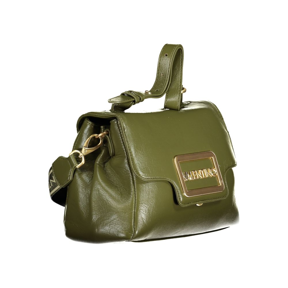 Mario Valentino Grüne Polyethylen-Handtasche