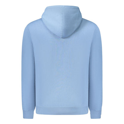 Hugo Boss Hellblauer Baumwollpullover für Männer
