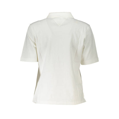 Tommy Hilfiger Weißes Baumwoll-Poloshirt