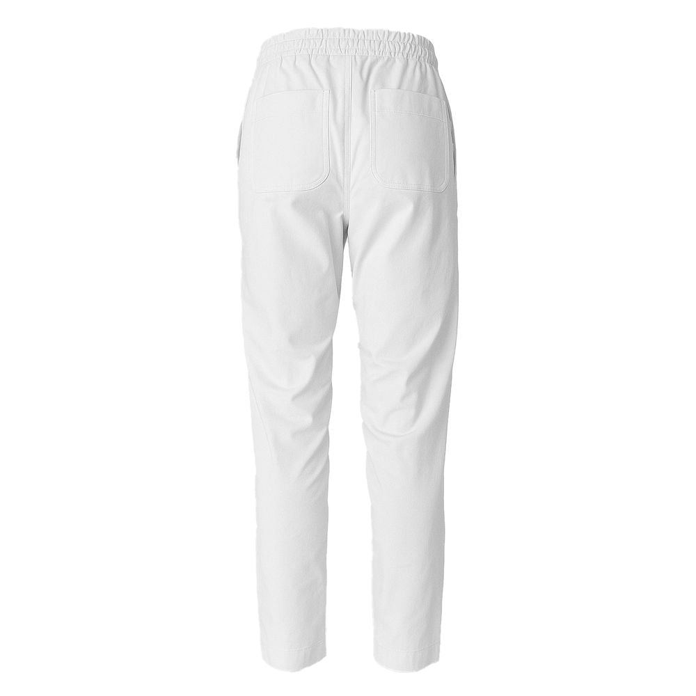 Alpha Studio Weiße Baumwolljeans &amp