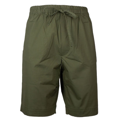 Alpha Studio Grüne Baumwollshorts