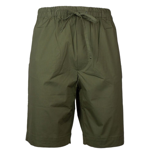 Alpha Studio Grüne Baumwollshorts