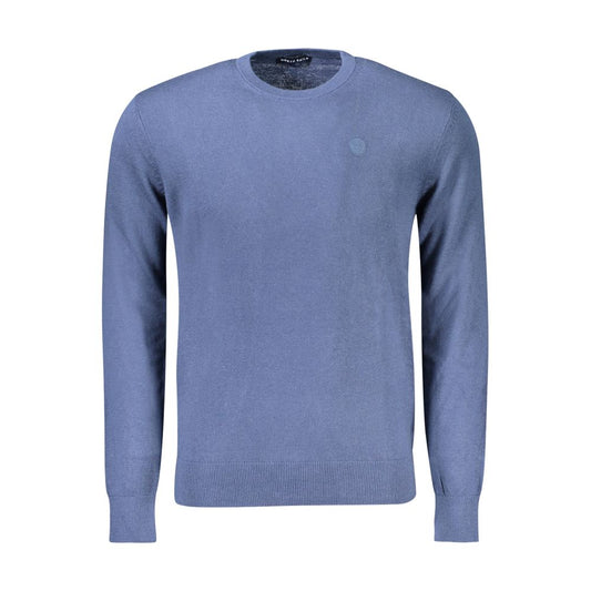 North Sails Blauer Baumwollpullover für Männer