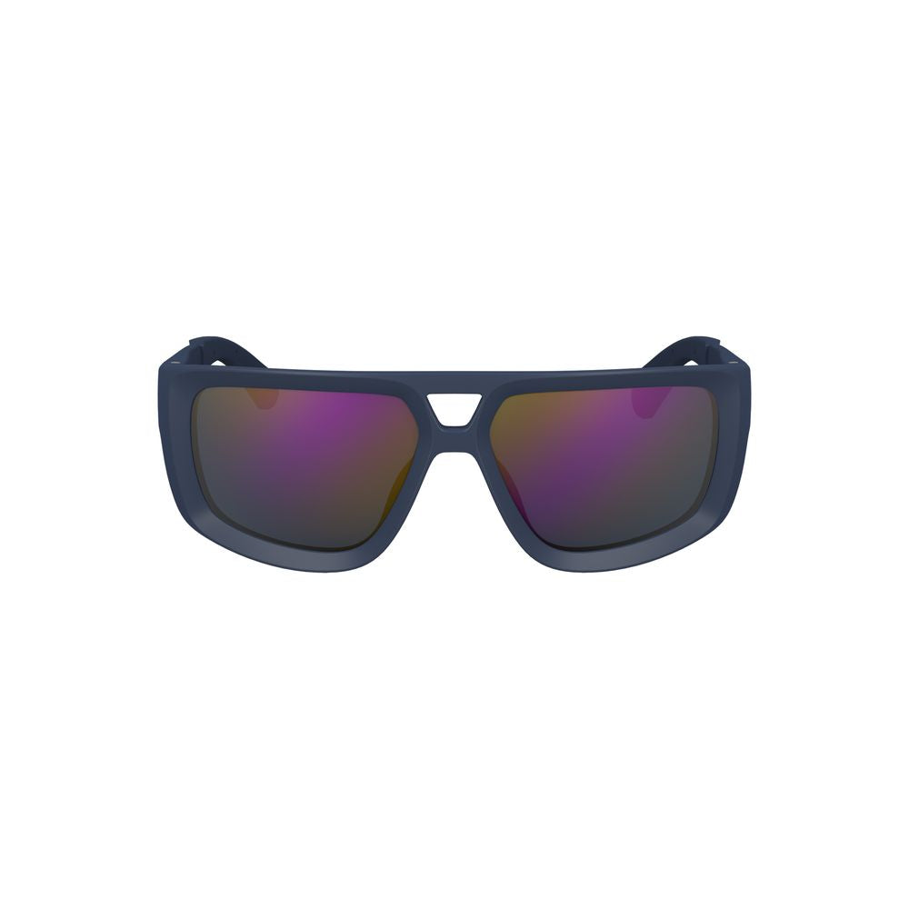 Calvin Klein Blaue Plastik-Sonnenbrille für Männer