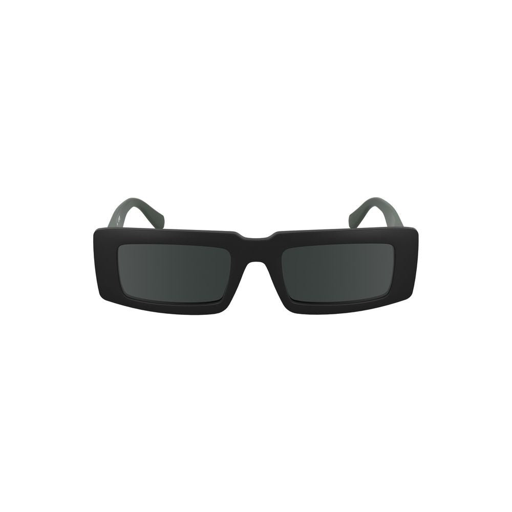 Calvin Klein Schwarze Sonnenbrille aus biobasiertem Stoff für Männer