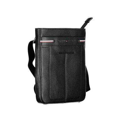 Tommy Hilfiger Schwarze Polyethylen Männer Umhängetasche