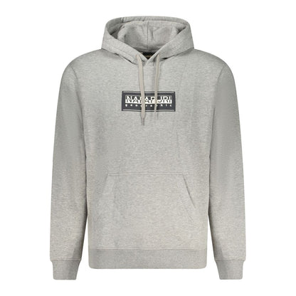 Napapijri Grauer Baumwollpullover für Männer