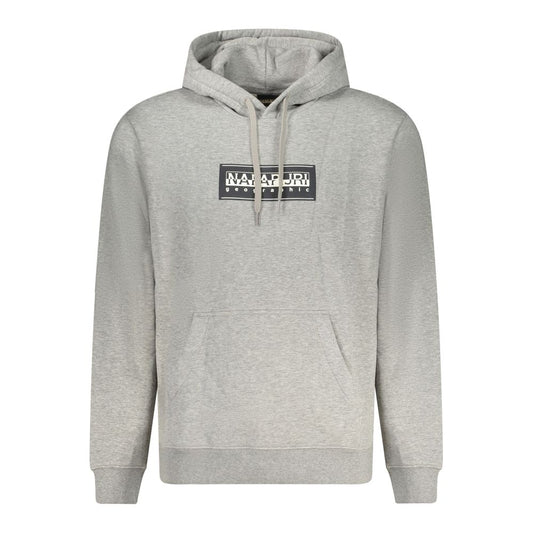 Napapijri Grauer Baumwollpullover für Männer