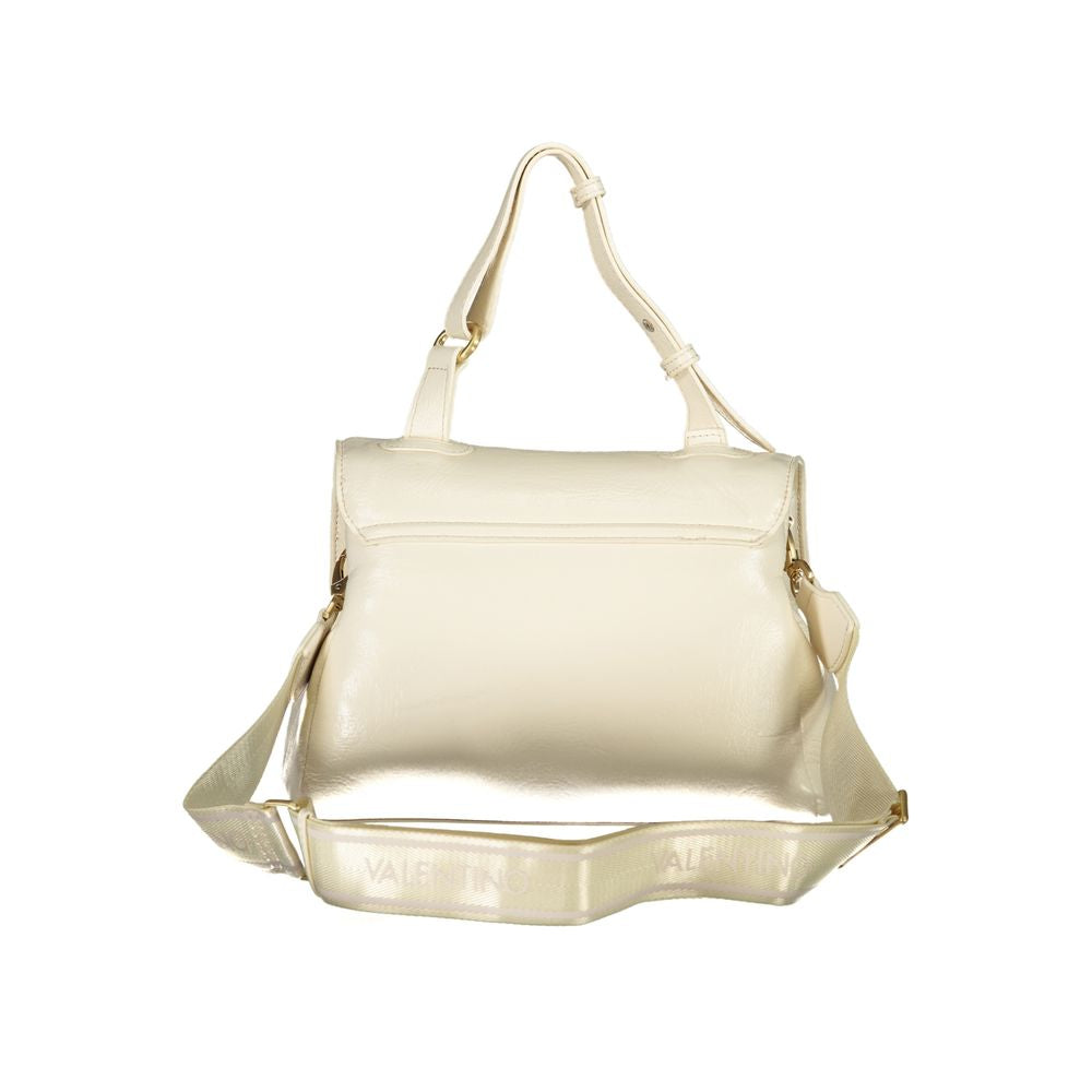 Mario Valentino Beige Polyethylen Frauen Handtasche