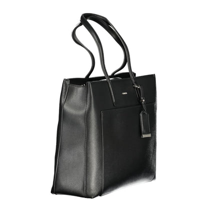 Calvin Klein Schwarz Polyethylen Frauen Handtasche
