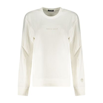North Sails Weißer Baumwollpullover für Frauen