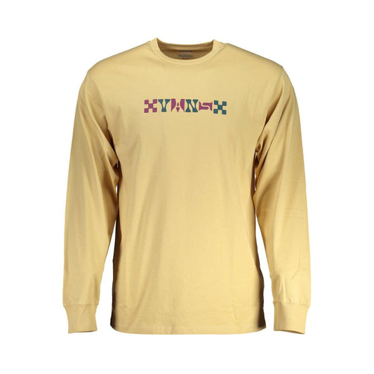 Vans Beigefarbenes T-Shirt aus Baumwolle