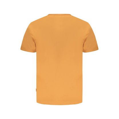 Pepe Jeans Orangefarbenes T-Shirt aus Baumwolle
