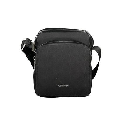 Calvin Klein Schwarze Polyester Männer Umhängetasche