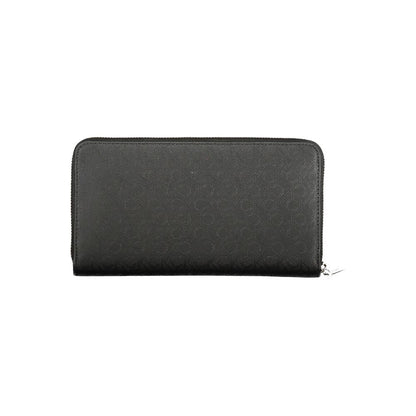 Calvin Klein Schwarzes Polyester Portemonnaie für Frauen
