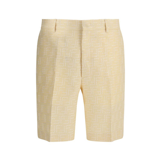 Fendi Leinen-Shorts