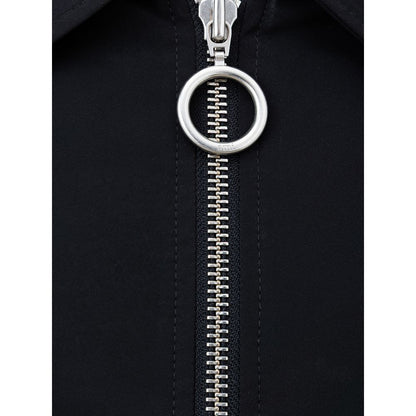 Ami Paris Schwarze Polyesterjacken &amp