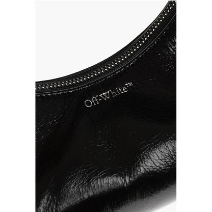 Off-White ARCADE Umhängetasche aus Lackleder