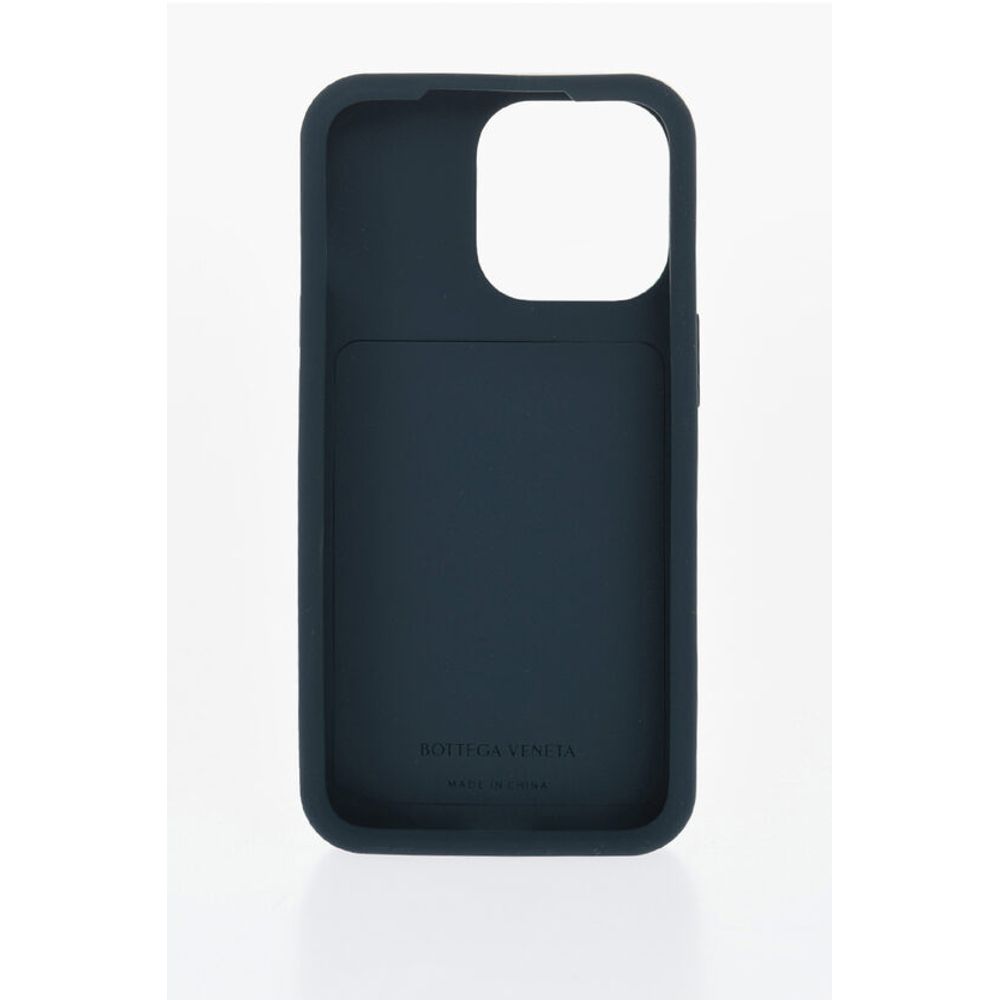 Bottega Veneta Geflochtene Iphone 13 Pro Hülle mit externem Kartenhalter