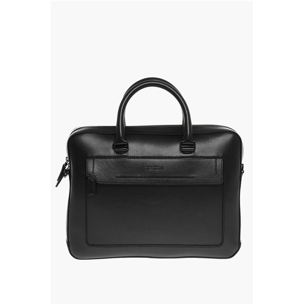 Testoni BOLGHERI Ledertasche mit abnehmbaren Riemen