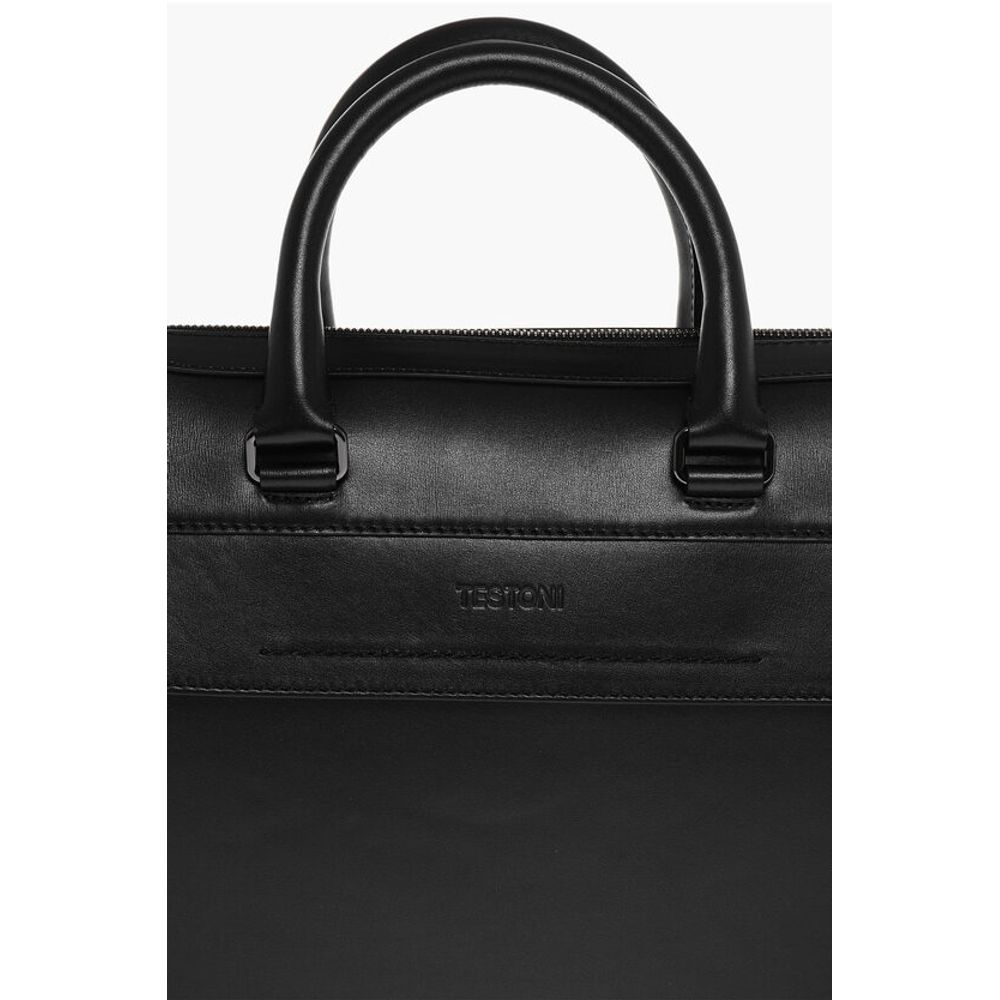 Testoni BOLGHERI Ledertasche mit abnehmbaren Riemen