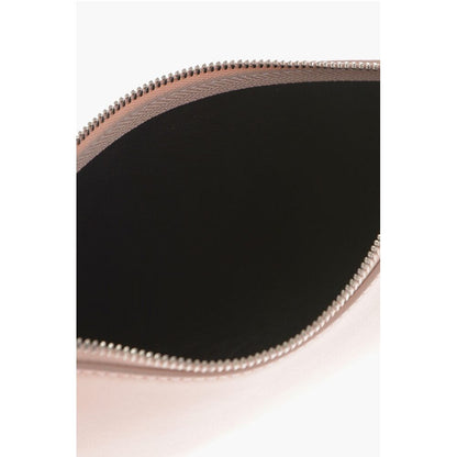 Jil Sander Leder Clutch mit abnehmbarem Riemen