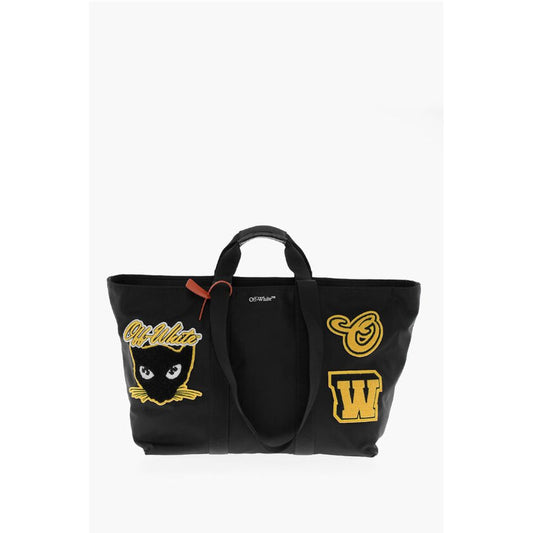 Off-White Maxi-Reisetasche mit Hardcore-Patches