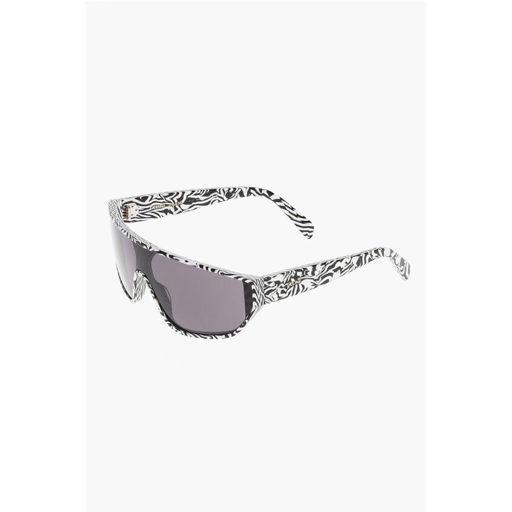 Celine Sonnenbrille mit gemustertem Rahmen und Schild