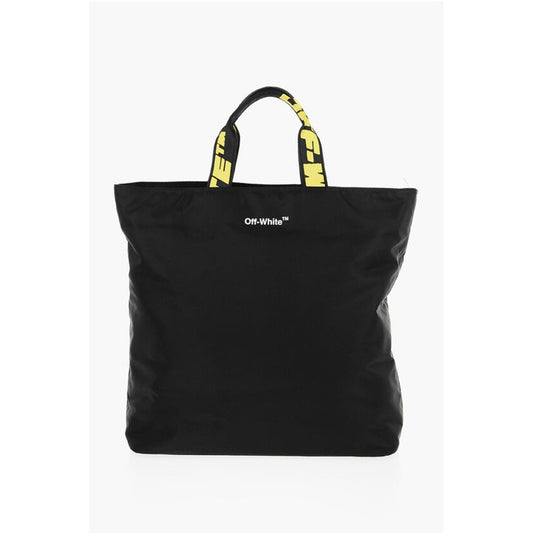 Off-White HARDCORE Tragetasche aus Nylon mit Griffen mit Logo
