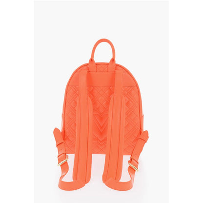 Moschino LOVE Gesteppter Kunstlederrucksack mit passender Tasche