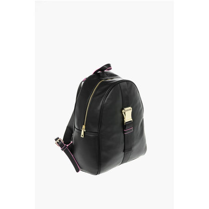 Moschino LOVE Rucksack mit Logo-Schulterriemen aus Kunstleder SAFETY
