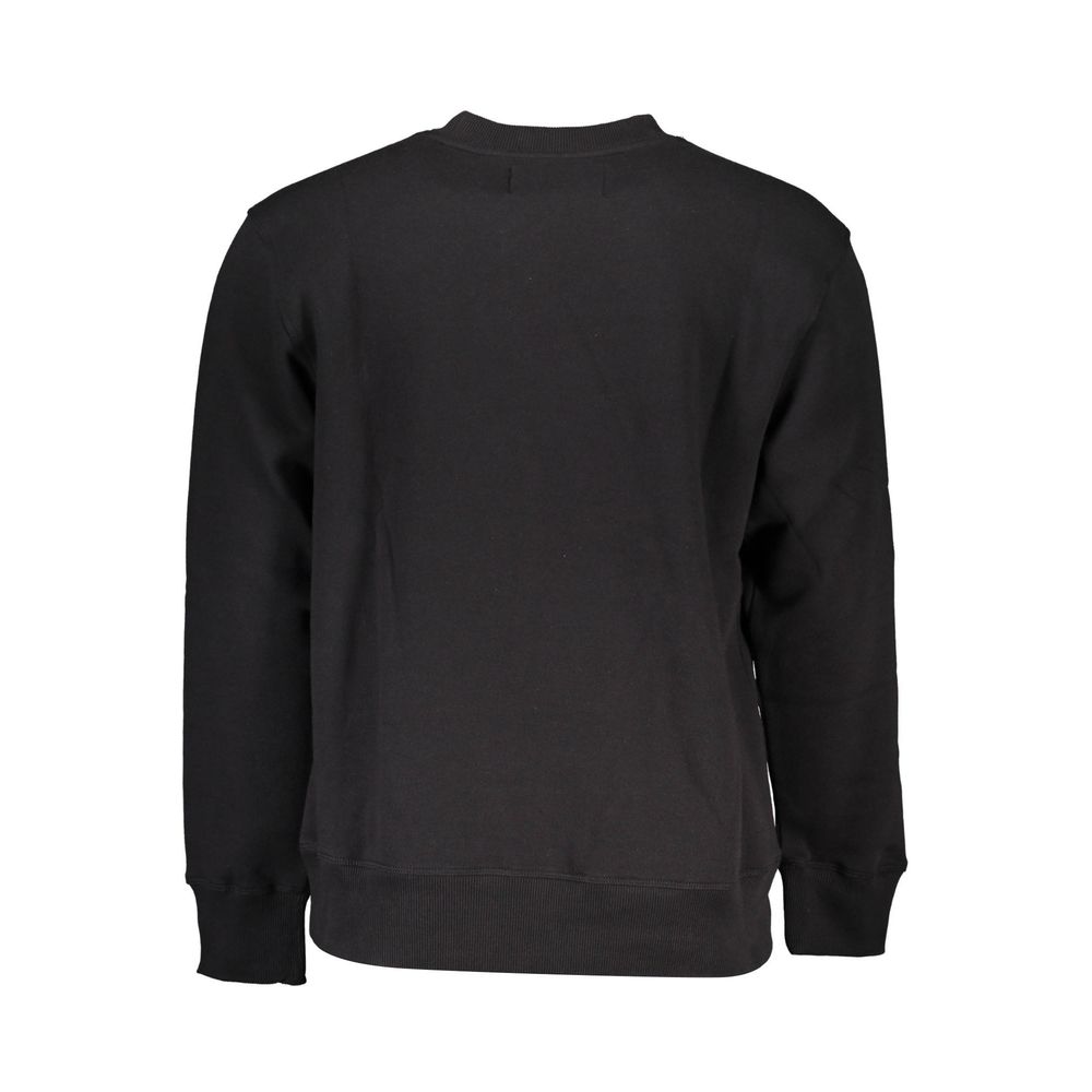 Calvin Klein Schwarzer Baumwollpullover für Männer