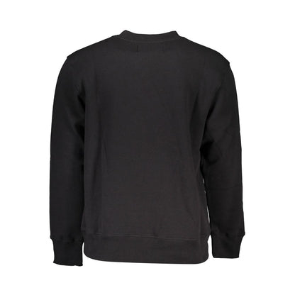 Calvin Klein Schwarzer Baumwollpullover für Männer