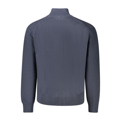 Guess Jeans Blauer Baumwollpullover für Männer
