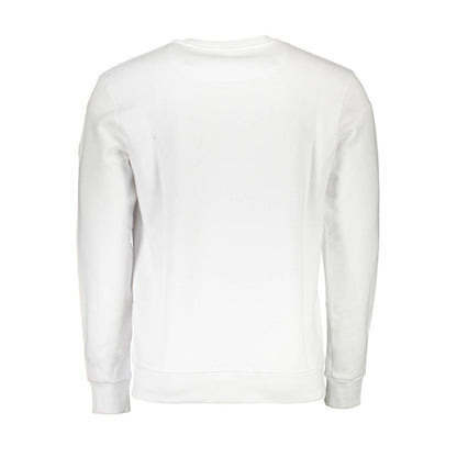 North Sails Weißer Baumwollpullover für Männer