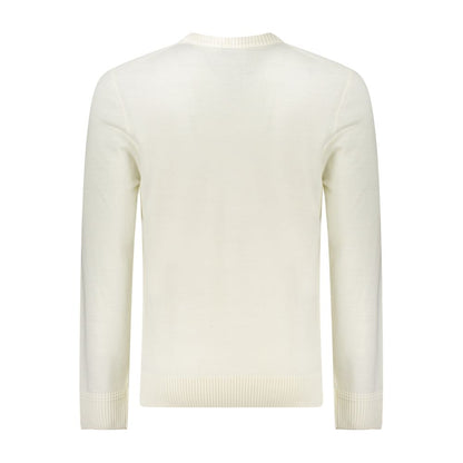 Hugo Boss Weißer Pullover aus Wolle für Männer