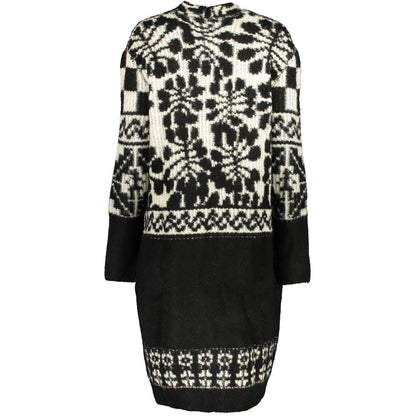 Desigual Schicker langärmeliger Mantel mit kontrastierenden Details