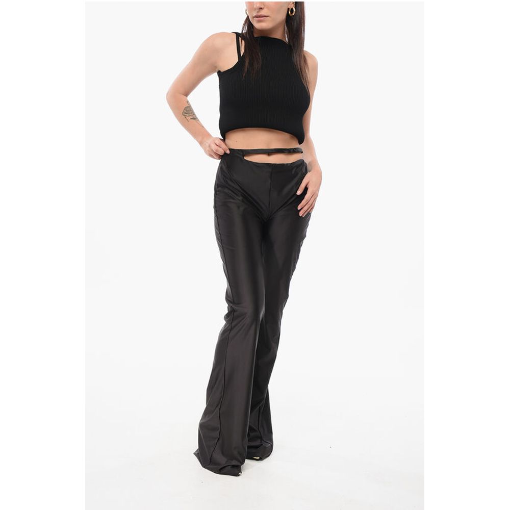 Krizia Ausgestellte Leggings mit hoher Taille