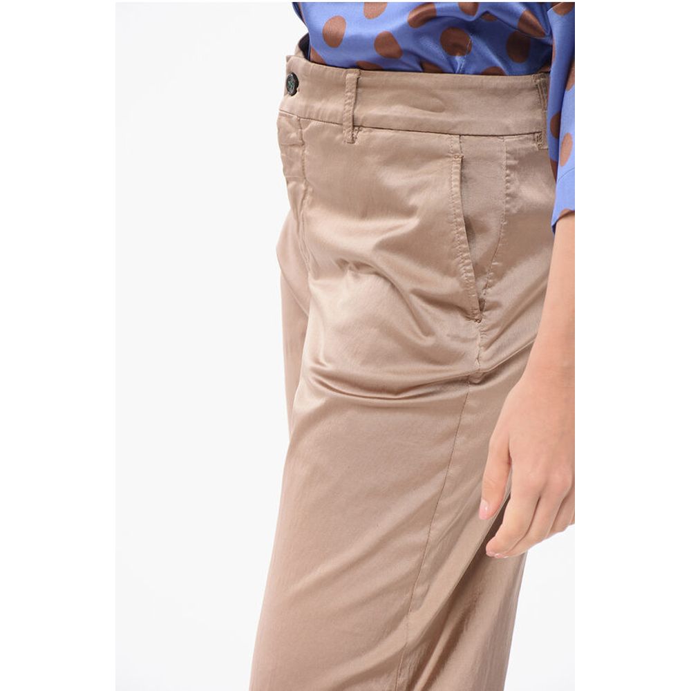Berwich Gekürzte Hose mit weitem Bein