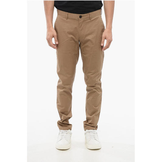 Michael Kors Skinny Fit Chinohose aus Stretch-Baumwolle mit Gürtelschlaufen