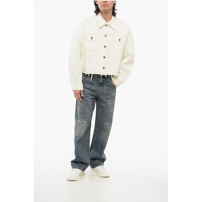 A.P.C. NATACHA RAMSAY-LEVI Denim-Jacke mit sichtbaren Nähten und