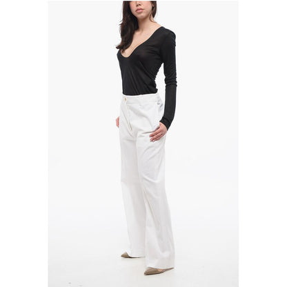 Patou Hochtaillierte Palazzo-Hose
