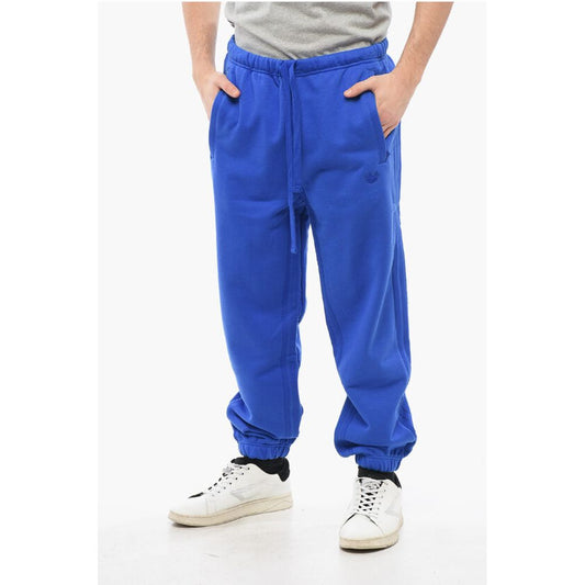 Adidas Baumwoll-Jogger mit Tunnelzug in der Taille