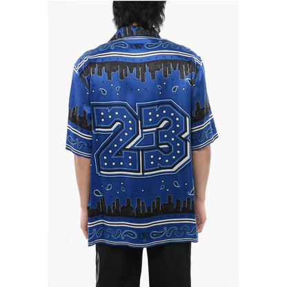 Off-White Bandana-Motiv Bowling-Shirt